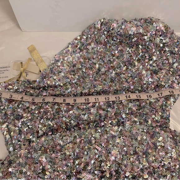 Bronx And Banco Galaxy Metallic Midi Dress - Picture 14 of 16